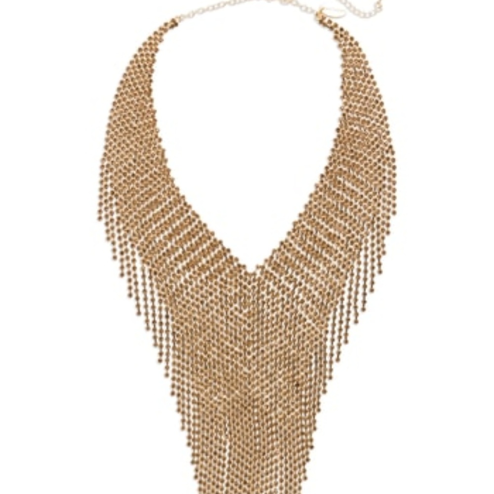 Natasha  Metallic Drama Necklace